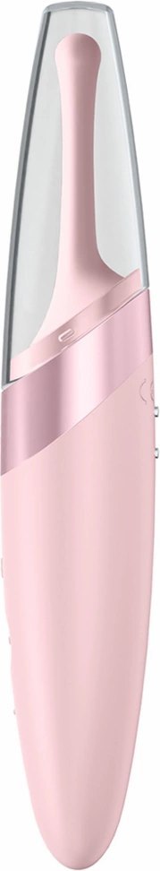 Satisfyer Twirling Delight precyzyjny aplikator wibracyjny USB biały