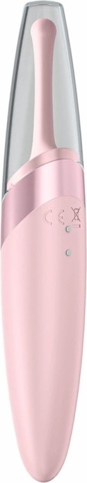 Satisfyer Twirling Delight precyzyjny aplikator wibracyjny USB biały