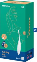 Satisfyer Twirling Joy - Precyzyjny stymulator punktowy, rożowy