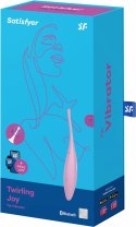 Satisfyer Twirling Joy precyzyjny stymulator punktowy USB rożowy
