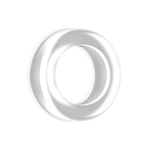 EasyToys No.39 anatomiczny pierścień TPE czarny lub połprzezroczysty