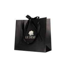 Le Desir Torba Papierowa z Czarną Satynową Wstążką Elegancka