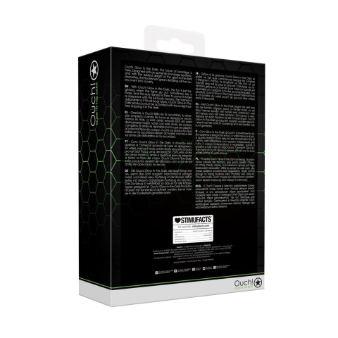 Ouch! Glow in the Dark Kamizelka Regulowana L/XL - Świecąca Uprząż