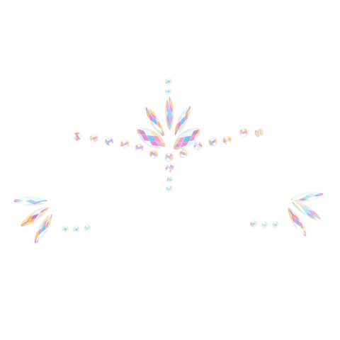 Ouch! by Shots - Biżuteria samoprzylepna na twarz Bling Sticker wzor 4