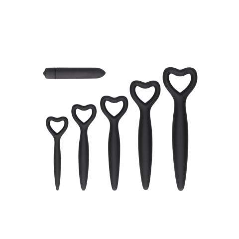 Ouch! by Shots Zestaw silikonowych elementow do ćwiczeń mięśni intymnych 5 rozmiarow