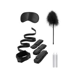 Ouch! by Shots Zestaw wiązań łożkowych 2 - aksamitne kajdanki i akcesoria