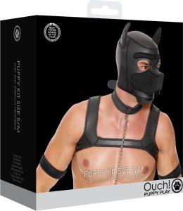 Ouch! by Shots zestaw skorzany Puppy Play S/M - komplet akcesoriow