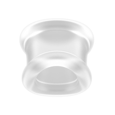 Shots Pasek z kulką No.46, elastyczny TPE, czarny/połprzezroczysty