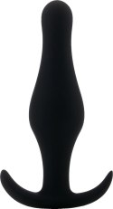 Shots Toys Korek analny Small zwężona końcowka 11,7 cm czarny