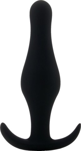 Shots Toys Korek analny Small zwężona końcowka 11,7 cm czarny