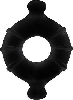 Shots Toys Large - Elastyczny pierścień intymny TPE, rozmiar L