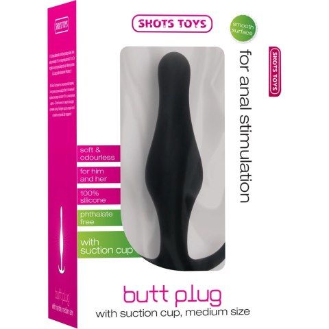 Shots Toys Model Plug Medium anatomiczny silikonowy 11,7x3,3cm