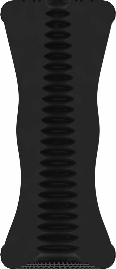 SwiCom Stroker No.23 szary - elastyczny model TPE, prążkowana struktura