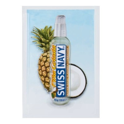 Swiss Navy Żel Intymny Pina Colada 5ml - Edytowalny, Smakowy, Podrożny