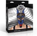 Alpha Dog Niebieska Maskotka K9 - Regulowana Anatomiczna Maska Pupila