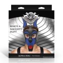 Alpha Dog Niebieska Maskotka K9 - Regulowana Anatomiczna Maska Pupila