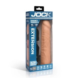 Aumentadores Model Extension - Przezroczysta nasadka z wibracją i pilotem