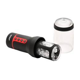 Auto Spin zaawansowana maszyna intymna obrotowo-impulsowa czarna