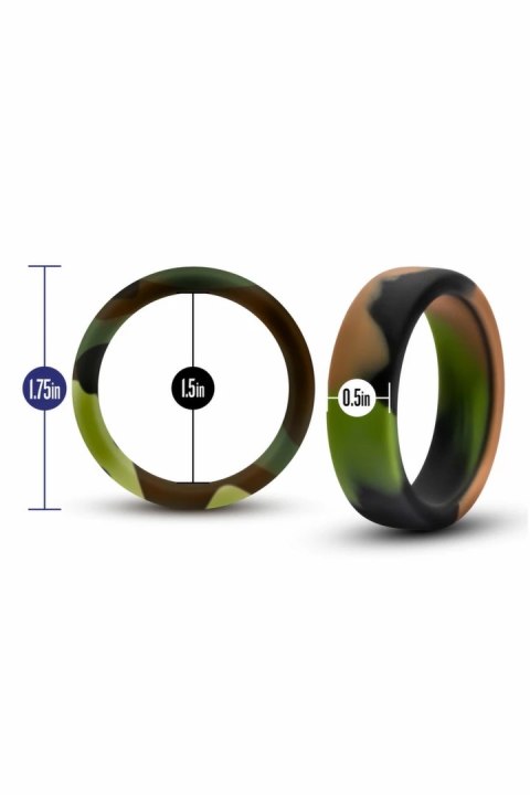 Blush Performance Pierścień Silikonowy Camo, elastyczny, hypoalergiczny