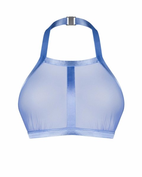 Obsessive Freedom Shaderi Top niebieski z siateczką i regulacją XS/S