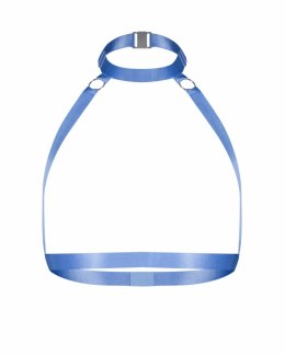 Obsessive Shaderi Harness Top Niebieski - Regulowane Paski XS/S