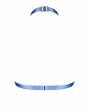 Obsessive Shaderi Harness Top Niebieski - Regulowane Paski XS/S