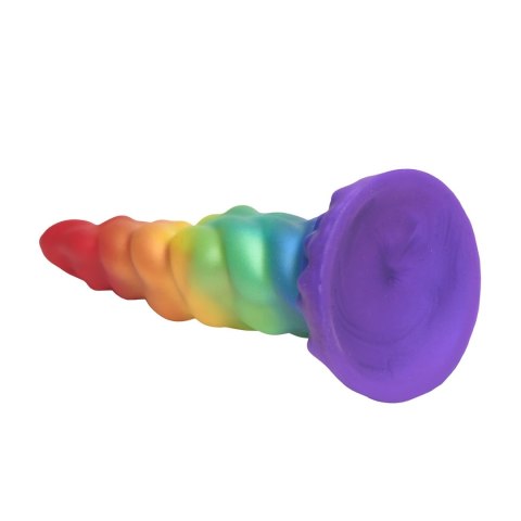 XR Brands Magic Rider silikonowy model Unicornio tęczowy 17 cm