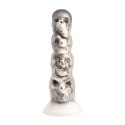 XR Brands Tower of Doom silikonowy model fantasy, szary, 18 cm