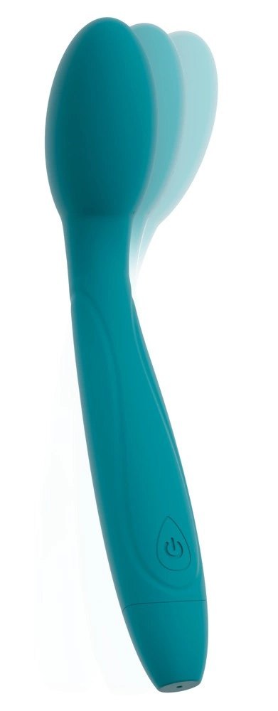 Sweet Smile Nodding Head - Wibrujący masażer silikonowy 18,2 cm, fioletowy