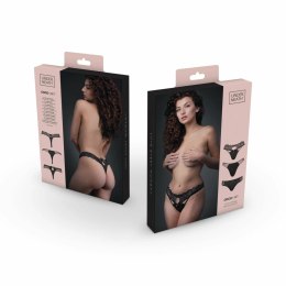 Underneath Coco Zestaw 3 Klasycznych Stringow - Uniwersalne Kolory L/XL