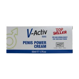 HOT V-Activ Power Cream 50ml - krem pielęgnacyjny dla mężczyzn