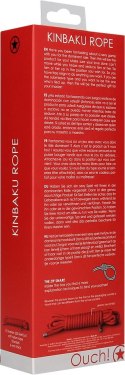 Ouch! Kinbaku Rope 10 m - wytrzymała lina do praktyk wiązania