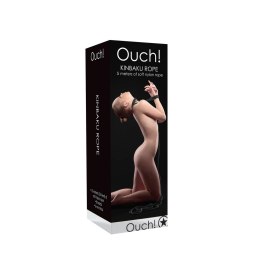 Ouch! Kinbaku Rope 5m - wytrzymała lina do technik wiązania, czarna