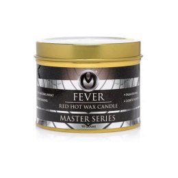 XR Brands świeca parafinowa czerwona - niska temperatura topnienia