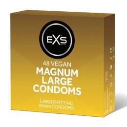 EXS Magnum Large 48 szt. prezerwatywy powiększone, cienka ścianka