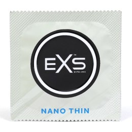 EXS Nano Thin 48 szt. ultracienkie prezerwatywy lateksowe 0,045 mm