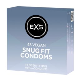 EXS Snug Fit 48 szt. - precyzyjnie dopasowane prezerwatywy lateksowe