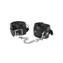 XR Brands Padded Locking Wrist Cuffs - wyściełane mankiety z zamknięciem