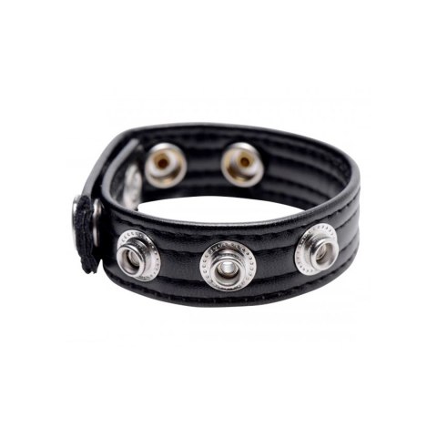 XR Brands - Pierścień zaciskowy Snap Ring, regulowany, czarny