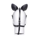XR Brands Pony Play uprząż głowy z silikonowym gryzakiem, regulowana