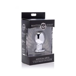 XR Brands Tunnel Plug Medium - anatomiczny korek aluminiowy średni