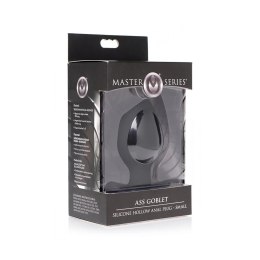 XR Brands Tunnel Plug Small - silikonowy korek z otworem, rozmiar S