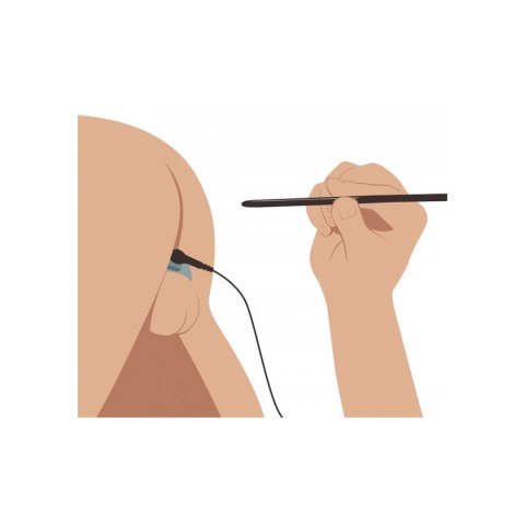 XR Brands Zeus Power - Zestaw elektro-stymulujący z elastycznym paskiem