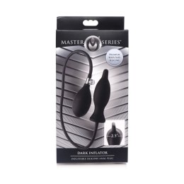 XR Brands silikonowy korek nadmuchiwany, anatomiczny, długość 11,4 cm