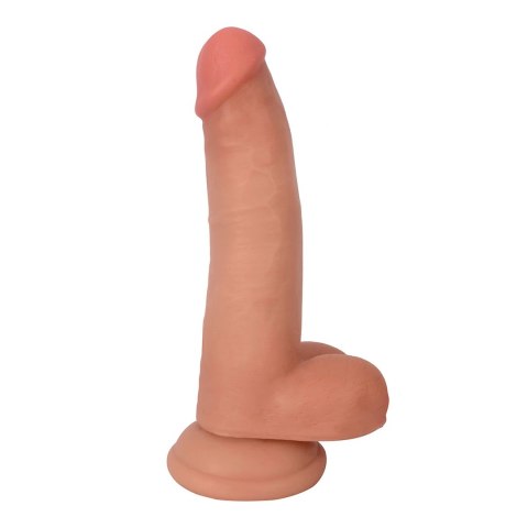Curve Toys Bareskin - model anatomiczny z jądrami 20,5 cm beżowy