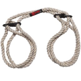 Doc Johnson Bind Tie lina konopna 6mm - mankiety do nadgarstkow i kostek