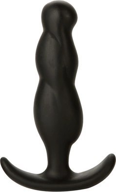 Doc Johnson Naughty 3 Średni Korek Silikonowy Anatomiczny Czarny