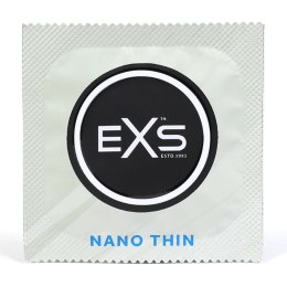 EXS Nano Thin prezerwatywy ultracienkie 3 sztuki, 53 mm