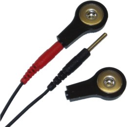 ElectraStim Adaptery z 2 mm na 4 mm - zestaw do kabli i elektrod