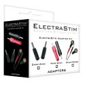 ElectraStim Adaptery z 2 mm na 4 mm - zestaw do kabli i elektrod